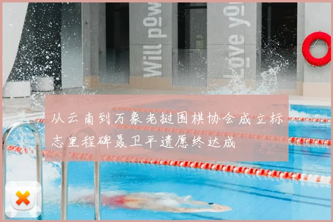 从云南到万象老挝围棋协会成立标志里程碑聂卫平遗愿终达成